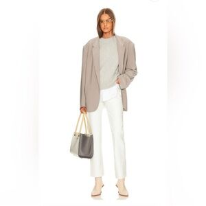 Agolde Recycled Leather 90s Pinch Waist in Wisp Sz 29